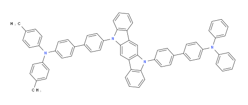 4'-(11-(4'-(di-p-tolylamino)-[1,1'-biphenyl]-4-yl)indolo[3,2-b]carbazol-5(11H)-yl)-N,N-diphenyl-[1,1'-biphenyl]-4-amine
