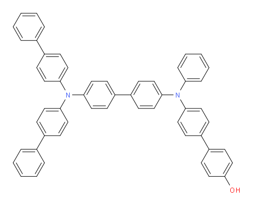 4'-((4'-(di([1,1'-biphenyl]-4-yl)amino)-[1,1'-biphenyl]-4-yl)(phenyl)amino)-[1,1'-biphenyl]-4-ol