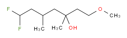 7,7-difluoro-1-methoxy-3,5-dimethylheptan-3-ol