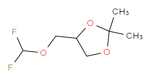 4-((difluoromethoxy)methyl)-2,2-dimethyl-1,3-dioxolane