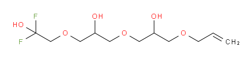 1-(allyloxy)-3-(3-(2,2-difluoro-2-hydroxyethoxy)-2-hydroxypropoxy)propan-2-ol