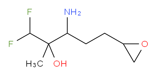 3-amino-1,1-difluoro-2-methyl-5-(oxiran-2-yl)pentan-2-ol