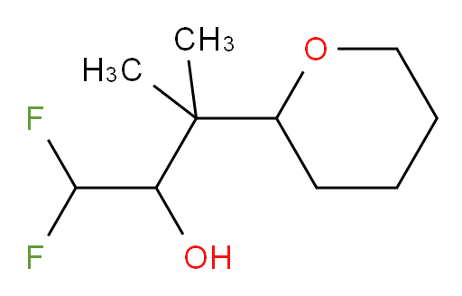 1,1-difluoro-3-methyl-3-(tetrahydro-2H-pyran-2-yl)butan-2-ol