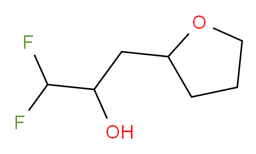 1,1-difluoro-3-(tetrahydrofuran-2-yl)propan-2-ol