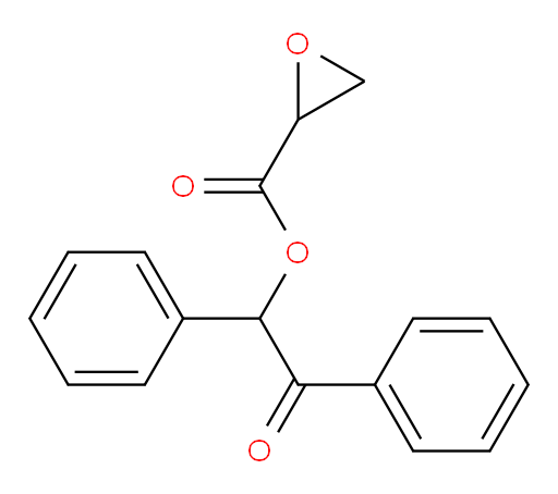 2-oxo-1,2-diphenylethyl oxirane-2-carboxylate