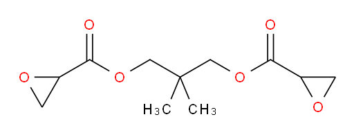 2,2-dimethylpropane-1,3-diyl bis(oxirane-2-carboxylate)
