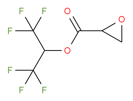 1,1,1,3,3,3-hexafluoropropan-2-yl oxirane-2-carboxylate