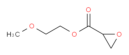 2-methoxyethyl oxirane-2-carboxylate