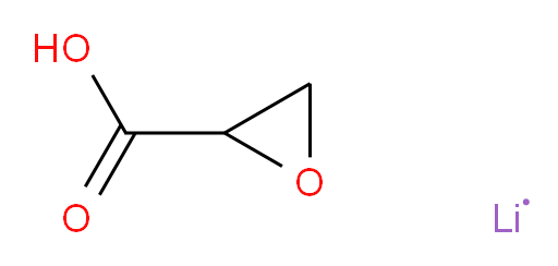 oxirane-2-carboxylic acid, lithium salt
