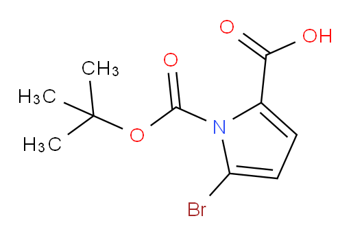 5-bromo-1-(tert-butoxycarbonyl)-1H-pyrrole-2-carboxylic acid