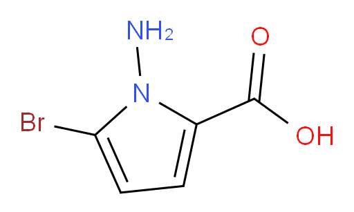 1-amino-5-bromo-1H-pyrrole-2-carboxylic acid