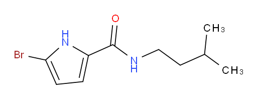 5-bromo-N-isopentyl-1H-pyrrole-2-carboxamide
