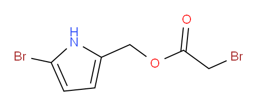 (5-bromo-1H-pyrrol-2-yl)methyl 2-bromoacetate