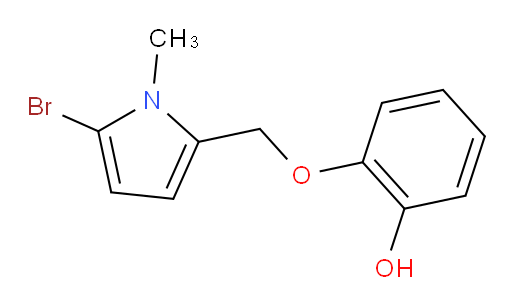 2-((5-bromo-1-methyl-1H-pyrrol-2-yl)methoxy)phenol