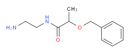 N-(2-aminoethyl)-2-(benzyloxy)propanamide