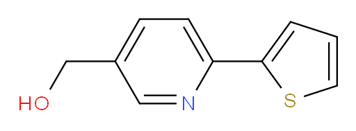 6-(2-Thienyl)-3-pyridinemethanol (ACI)