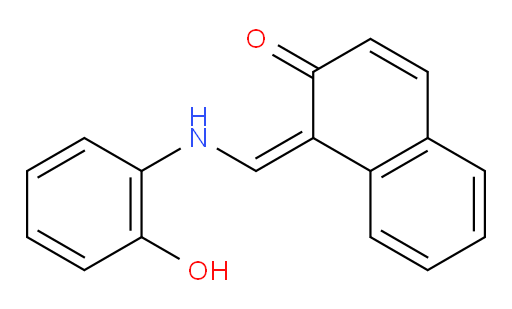 1-[[(2-Hydroxyphenyl)amino]methylene]-2(1H)-naphthalenone (ACI)
