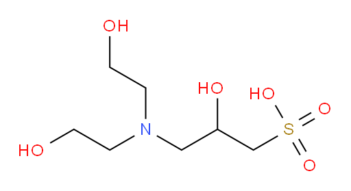 3-[Bis(2-hydroxyethyl)amino]-2-hydroxypropanesulfonic acid