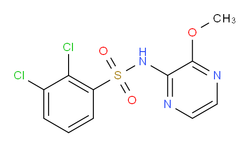 2,3-Dichloro-N-(3-methoxy-2-pyrazinyl)benzenesulfonamide (ACI)