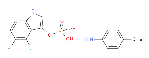 5-Bromo-4-chloro-3-indolyl phosphate p-toluidine salt