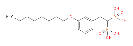 P,P′-[2-[3-(Octyloxy)phenyl]ethylidene]bis[phosphonic acid] (ACI)