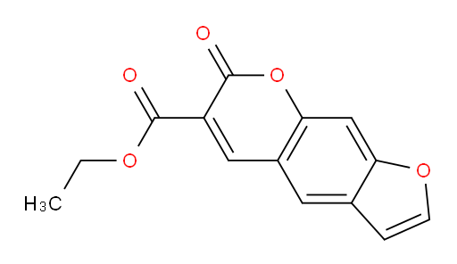 Ethyl 7-oxo-7H-furo[3,2-g][1]benzopyran-6-carboxylate (ACI)