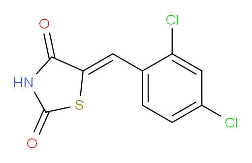5-[(2,4-Dichlorophenyl)methylene]-2,4-thiazolidinedione (ACI)