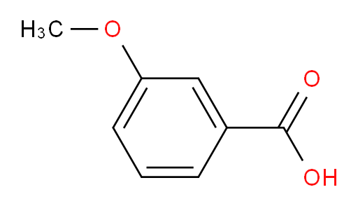 3-Methoxybenzoic acid (ACI)