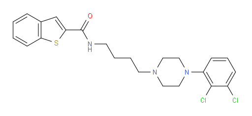 N-[4-[4-(2,3-Dichlorophenyl)-1-piperazinyl]butyl]benzo[b]thiophene-2-carboxamide (ACI)