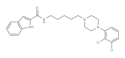 N-[5-[4-(2,3-Dichlorophenyl)-1-piperazinyl]pentyl]-1H-indole-2-carboxamide (ACI)