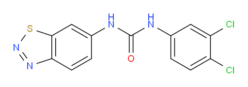N-1,2,3-Benzothiadiazol-6-yl-N′-(3,4-dichlorophenyl)urea (ACI)