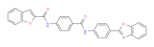 N-[4-[[[4-(2-Benzoxazolyl)phenyl]amino]carbonyl]phenyl]-2-benzofurancarboxamide (ACI)