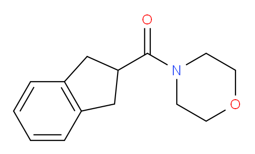 (2,3-Dihydro-1H-inden-2-yl)-4-morpholinylmethanone (ACI)