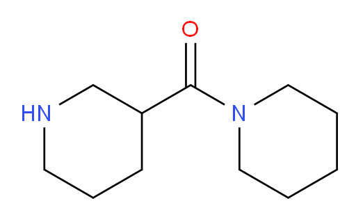 1-Piperidinyl-3-piperidinylmethanone (ACI)