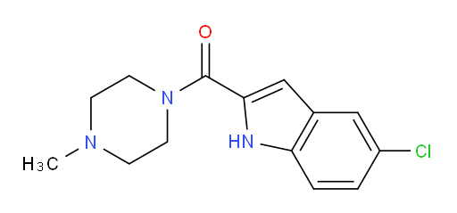 (5-Chloro-1H-indol-2-yl)(4-methyl-1-piperazinyl)methanone (ACI)