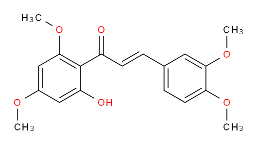 2′-Hydroxy-3,4,4′,6′-tetramethoxychalcone