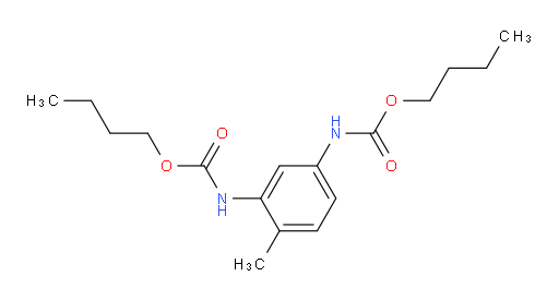 C,C′-Dibutyl N,N′-(4-methyl-1,3-phenylene)bis[carbamate] (ACI)