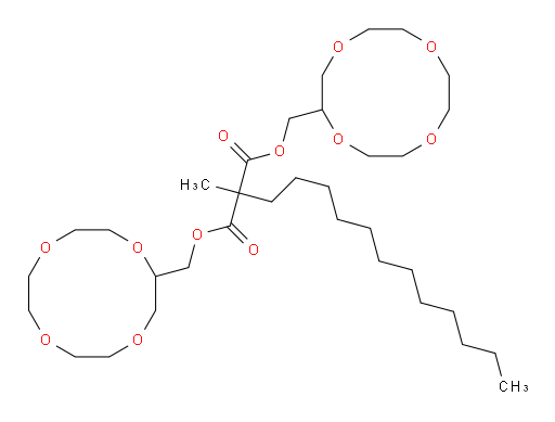 Bis[(12-crown-4)methyl] dodecylmethylmalonate
