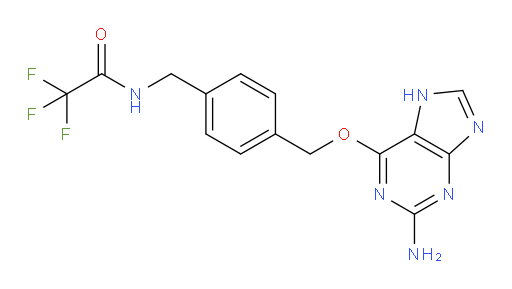 N-[[4-[[(2-Amino-1H-purin-6-yl)oxy]methyl]phenyl]methyl]-2,2,2-trifluoroacetamide (ACI)
