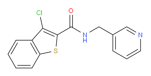 3-Chloro-N-(3-pyridinylmethyl)benzo[b]thiophene-2-carboxamide (ACI)