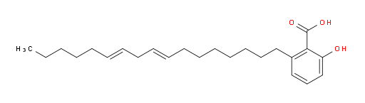 2-(8,11-Heptadecadien-1-yl)-6-hydroxybenzoic acid (ACI)