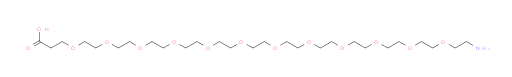 37-Amino-4,7,10,13,16,19,22,25,28,31,34,37-dodecaoxanonatriacontanoic acid (ACI)