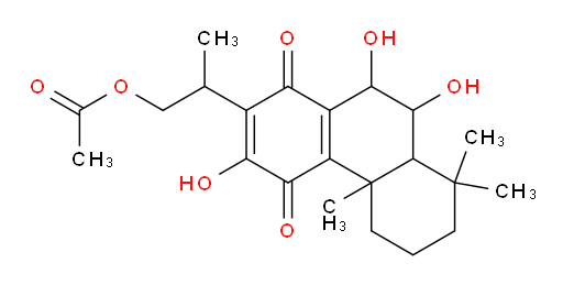1,4-Phenanthrenedione, 2-[2-(acetyloxy)-1-methylethyl]-4b,5,6,7,8,8a,9,10-octahydro-3,9,10-trihydroxy-4b,8,8-trimethyl- (9CI)