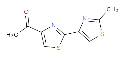 1-(2′-Methyl[2,4′-bithiazol]-4-yl)ethanone (ACI)