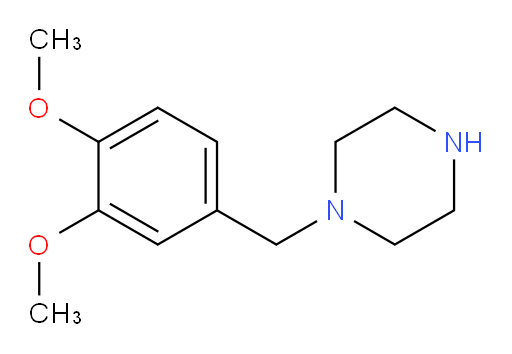 1-(3,4-Dimethoxybenzyl)piperazine