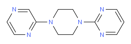 2-[4-(2-Pyrazinyl)-1-piperazinyl]pyrimidine (ACI)