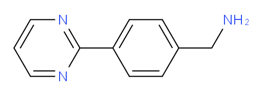 4-(2-Pyrimidinyl)benzenemethanamine (ACI)