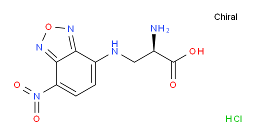 D-Alanine, 3-[(7-nitro-2,1,3-benzoxadiazol-4-yl)amino]-, hydrochloride (1:1) (ACI)
