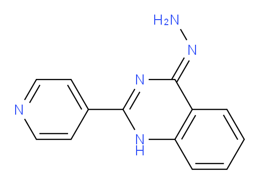 4-Hydrazinyl-2-(4-pyridinyl)quinazoline (ACI)