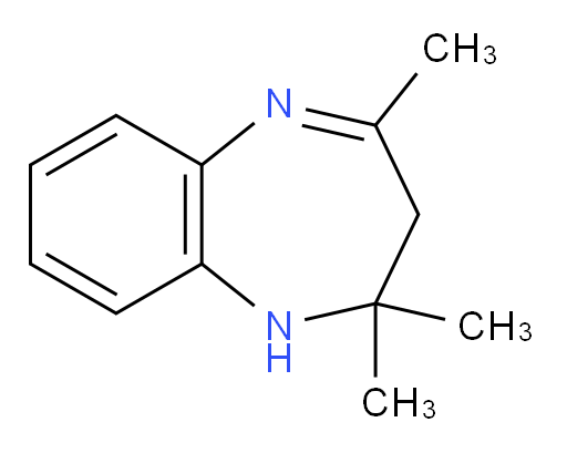 2,3-Dihydro-2,2,4-trimethyl-1H-1,5-benzodiazepine (ACI)
